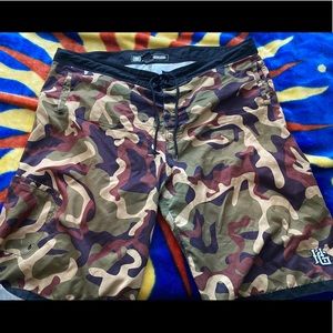 HomieGear 3XL 48” waist camouflage swimming trunks